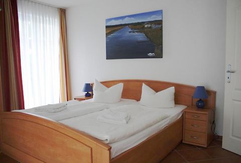 Ferienwohnung am Kurpark in Baabe Schlafzimmer